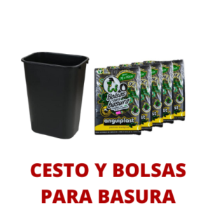 Cesto y Bolsa para basura